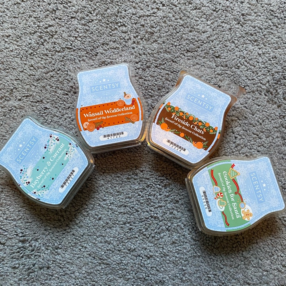 Scentsy Christmas Edition Wax Collection